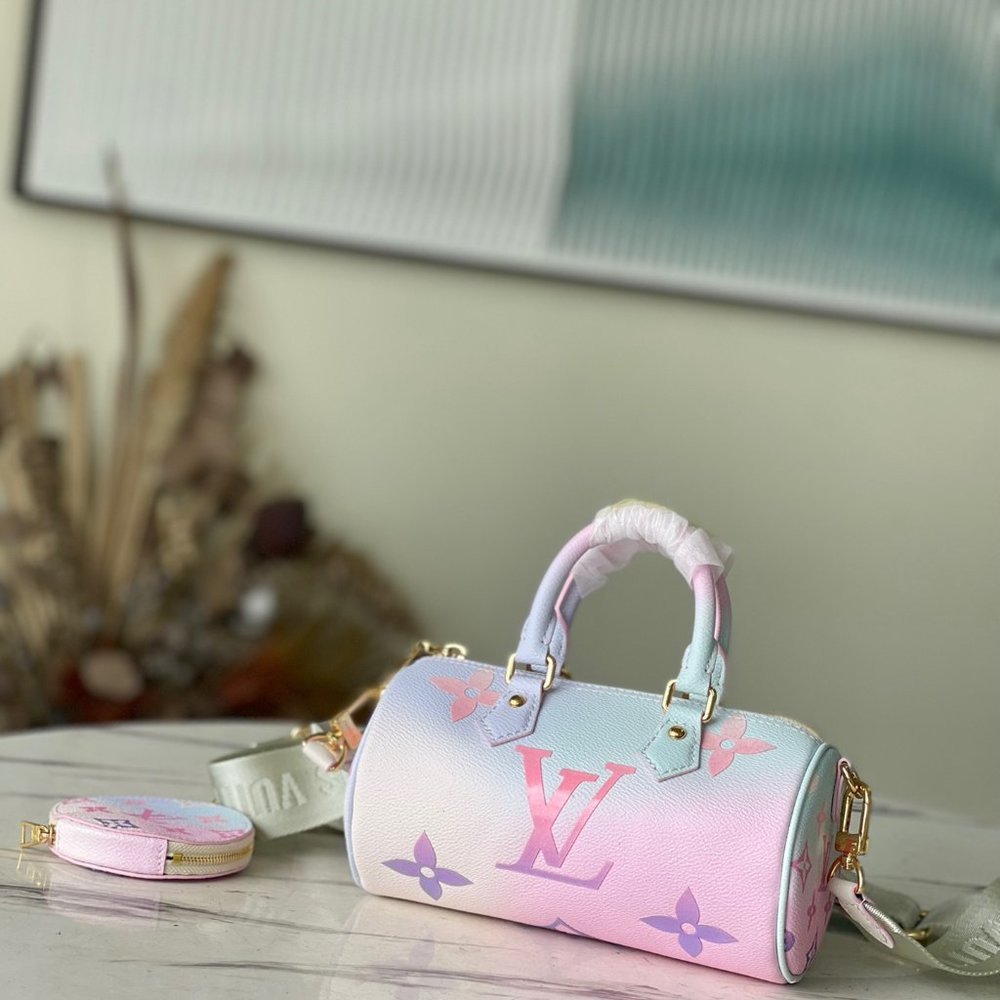 ✅Louis Vuitton PAPILLON BB Sunrise Pastel